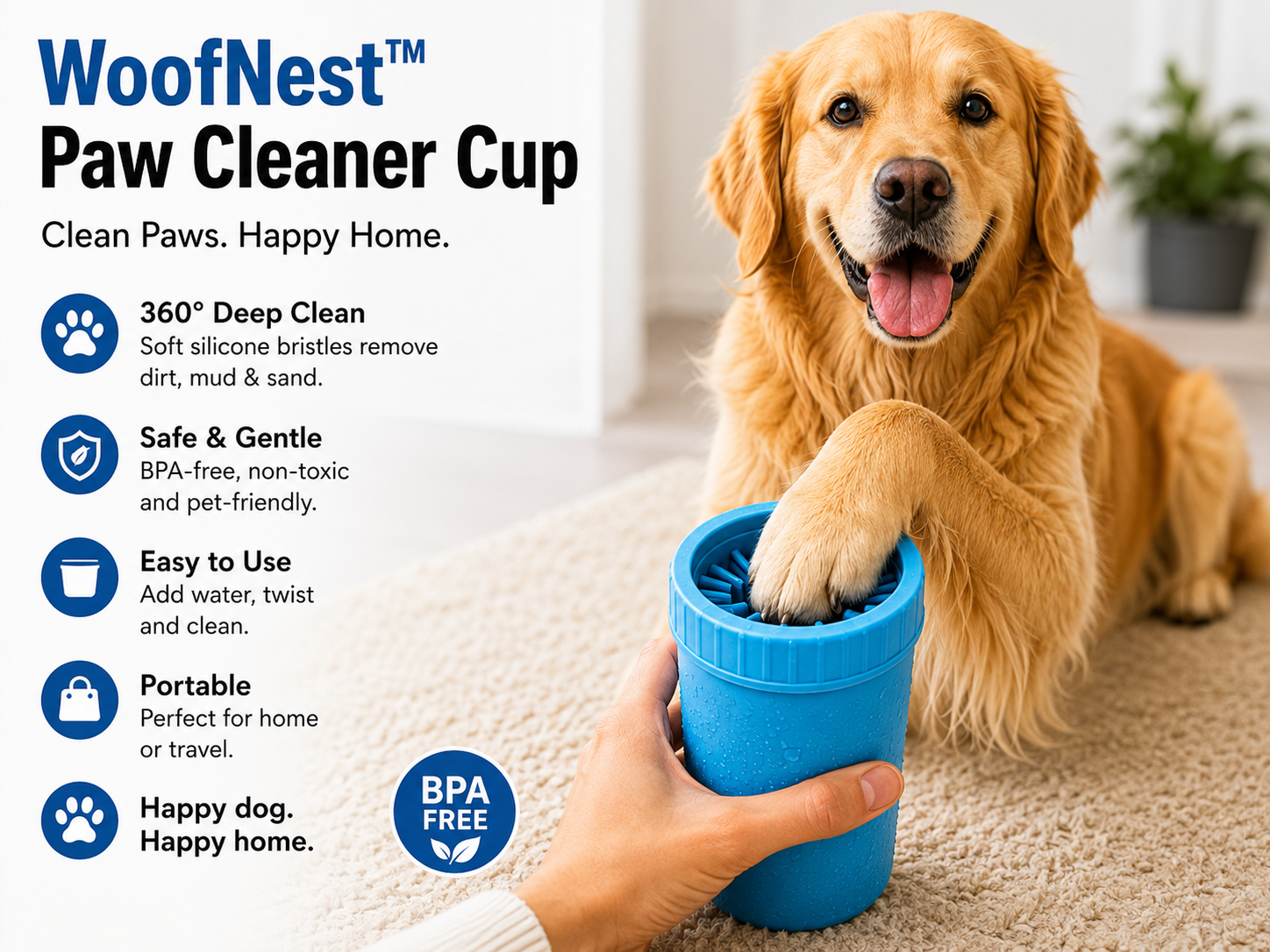 WoofNest™ PawWash Pro